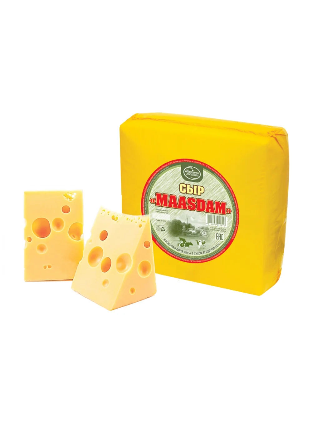Сыр Maasdam Молочный гостинец